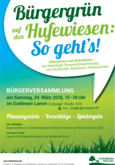 Bürgerversammlung: Hufewiesen als Bürgergrün @ Goldenes Lamm | Dresden | Sachsen | Deutschland