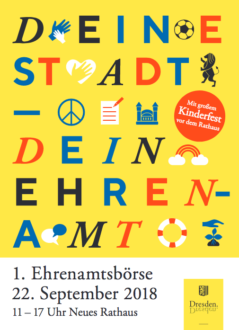 1. Dresdner Ehrenamtsbörse @ Neues Rathaus | Dresden | Sachsen | Deutschland